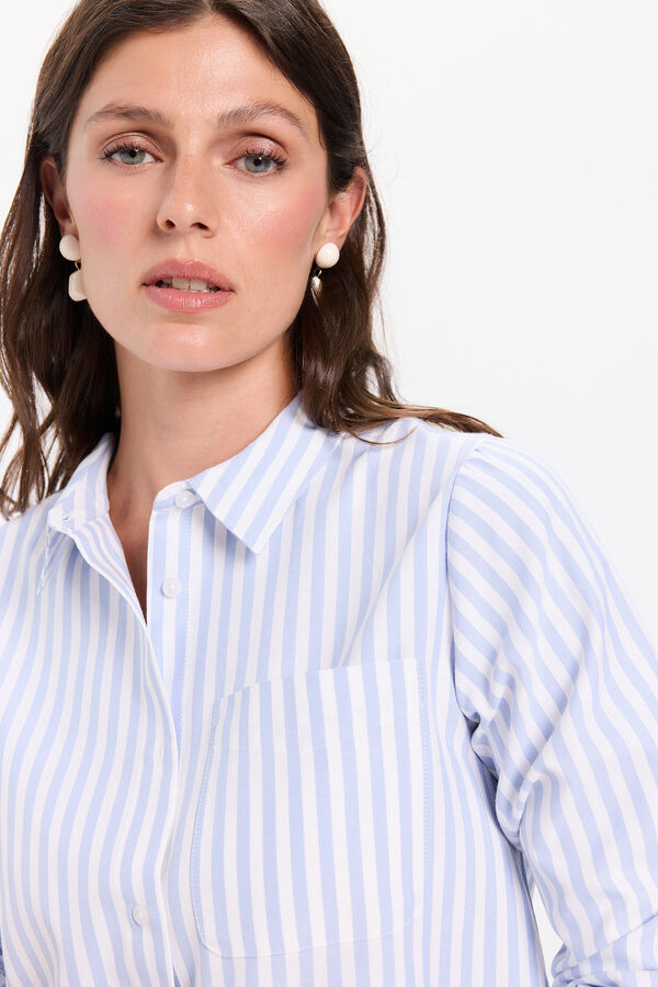 Milano Camisa oxford Azul