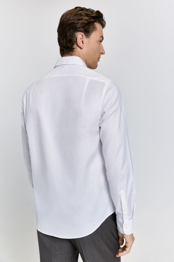 Pedro del Hierro Camisa vestir popelin Blanco