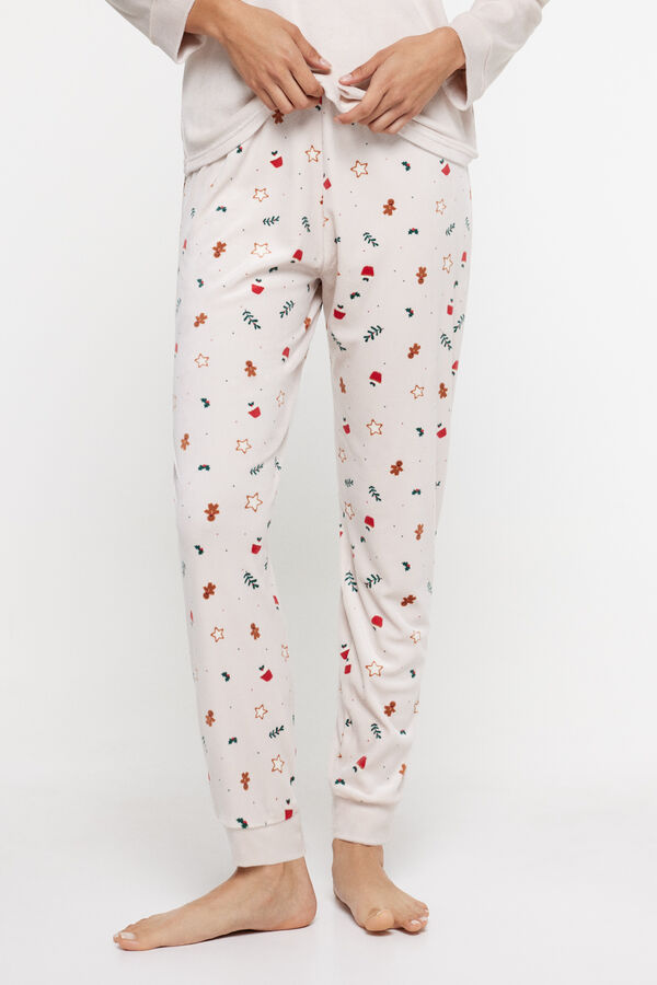 Fifty Outlet Pijama largo taza red