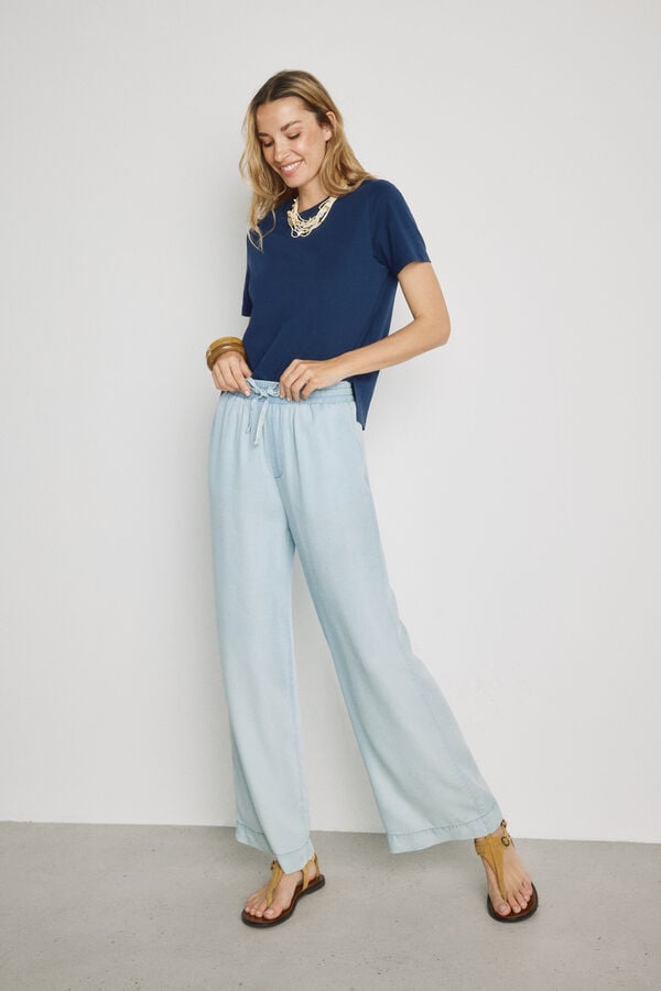 Milano Cal&ccedil;a jeans leve Azul