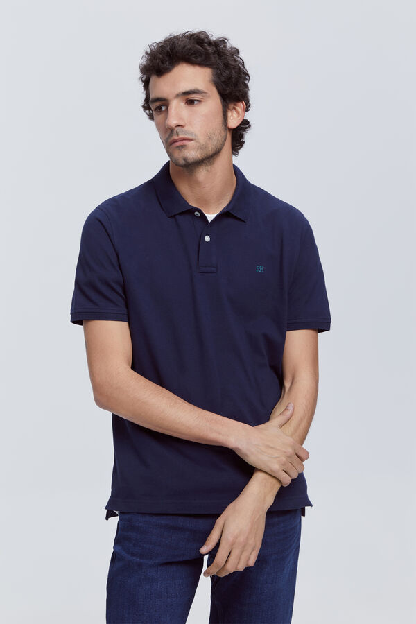 Pedro del Hierro Polo b&aacute;sico PdH Marinho