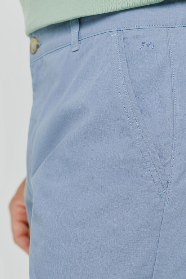 Milano Bermuda lisa Azul