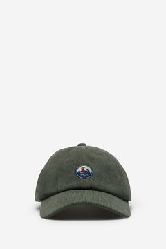 Fifty Outlet Gorra Pana Parche dark gray