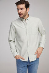 Fifty Outlet Camisa oxford riscas 