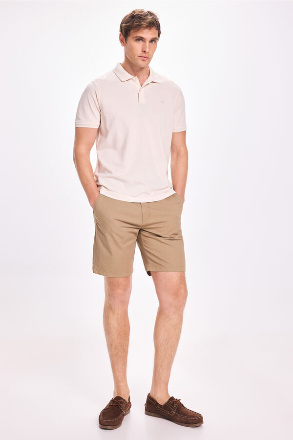 Pedro del Hierro Polo Básico PDH Bege