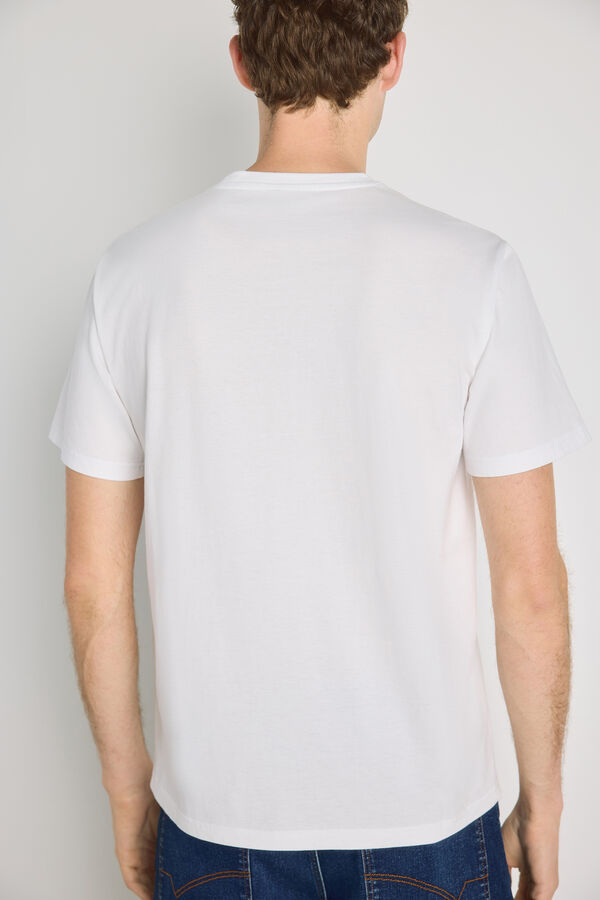 Springfield T-shirt de manga curta Branco