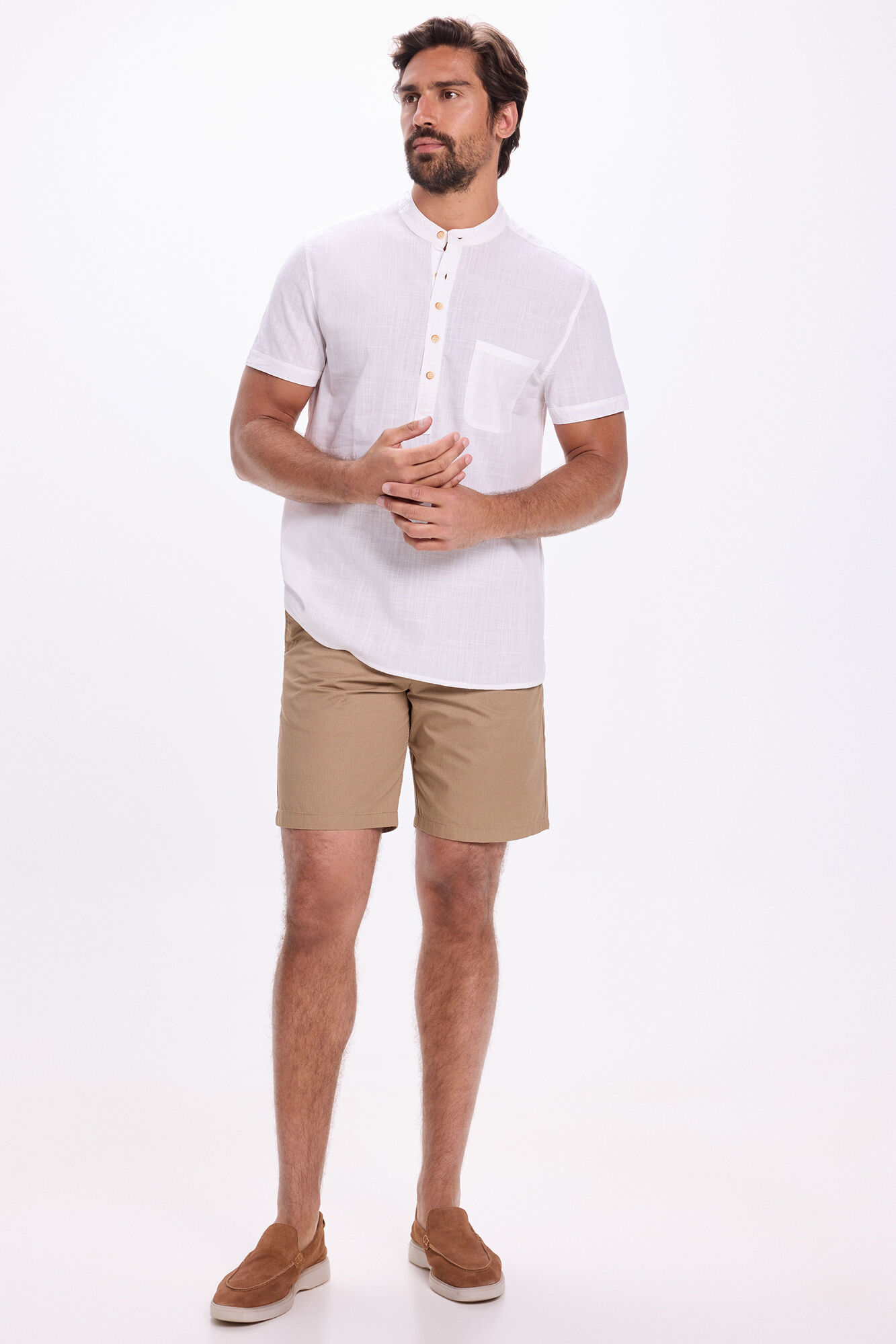 Milano Camisa Mao Polera