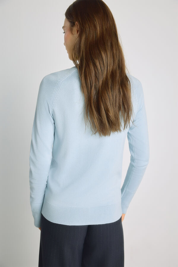 Milano Jersey cuello redondo Azul