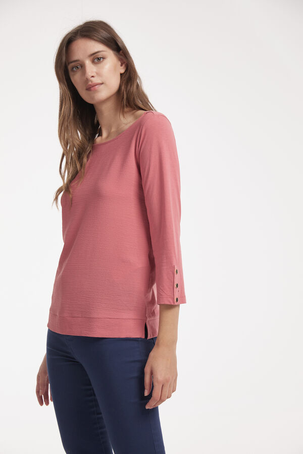 Fifty Outlet BLUSA COMBINADA Rosa