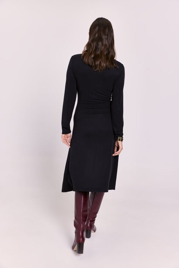 Milano Vestido nudo Negro