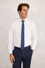 Pedro del Hierro Camisa social Pinpoint Branco