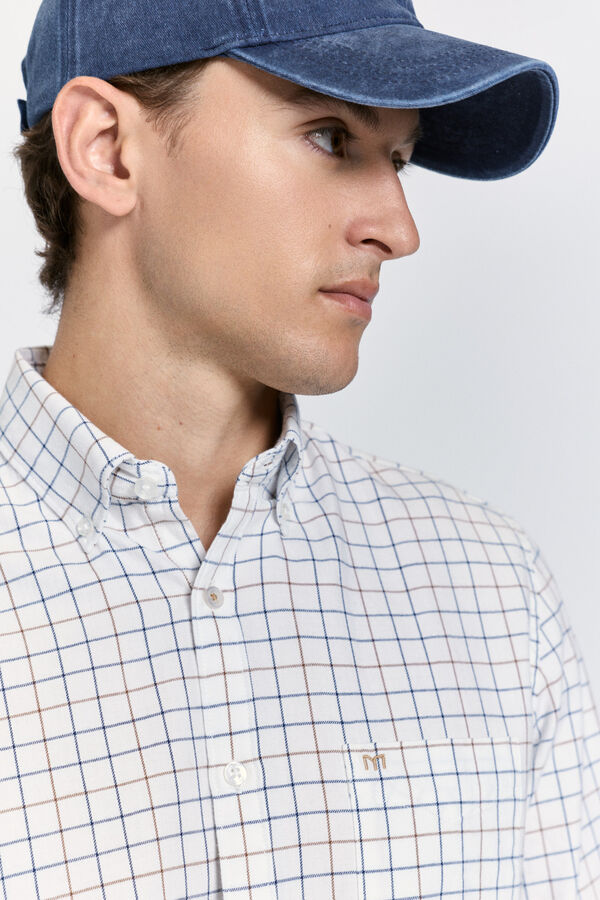 Milano Camisa cuadros relaxed fit natural