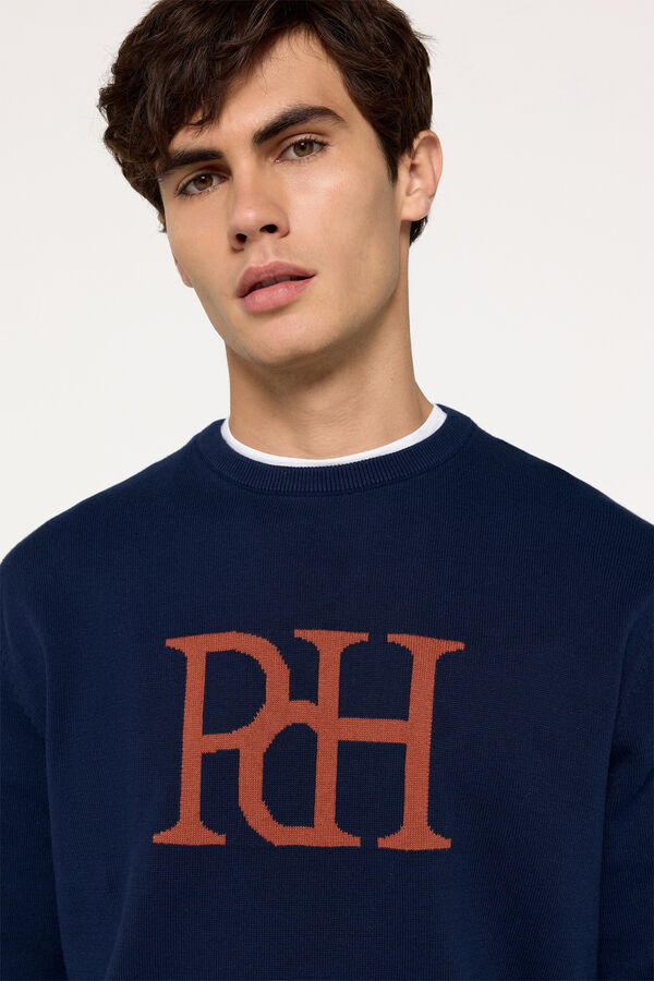 Pedro del Hierro Jersey Logo PdH Navy