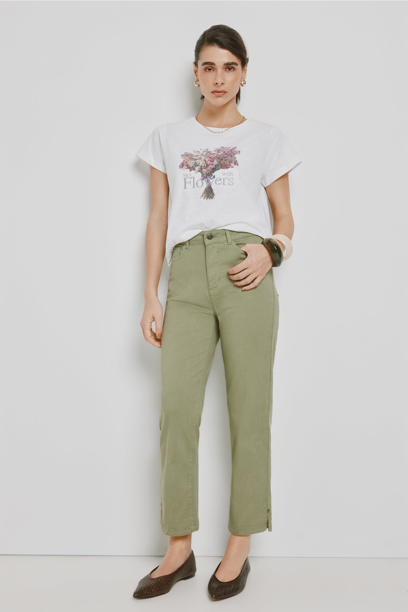 Milano Pantal&oacute;n denim color