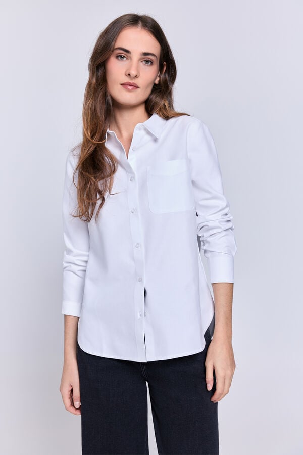 Milano Camisa oxford Branco