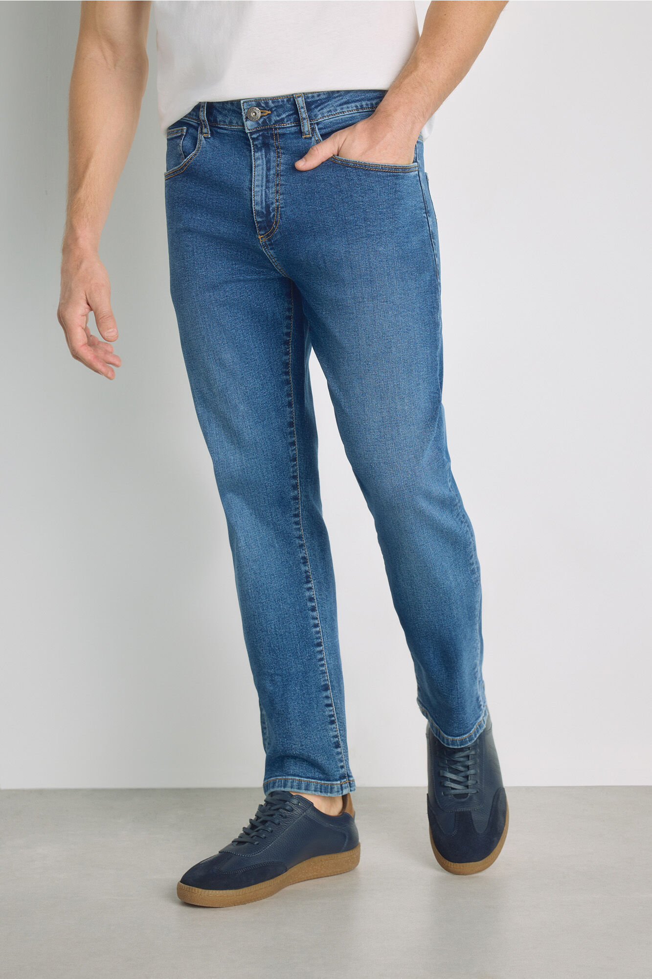 Milano Pantal&oacute;n vaquero regular fit