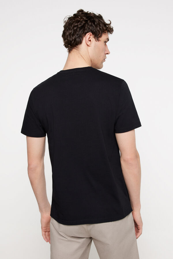 Fifty Outlet Camiseta básica PdH Negro