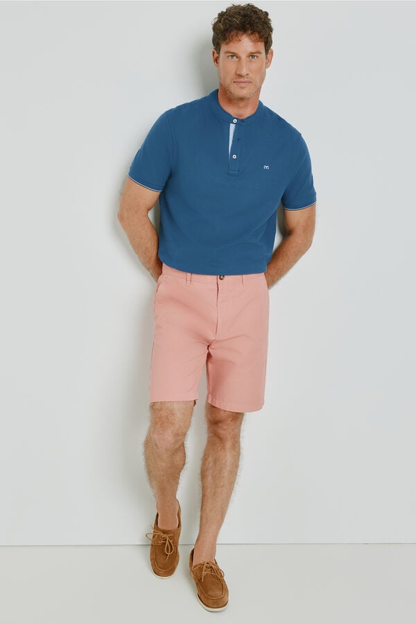Milano Bermuda lisa Rosa