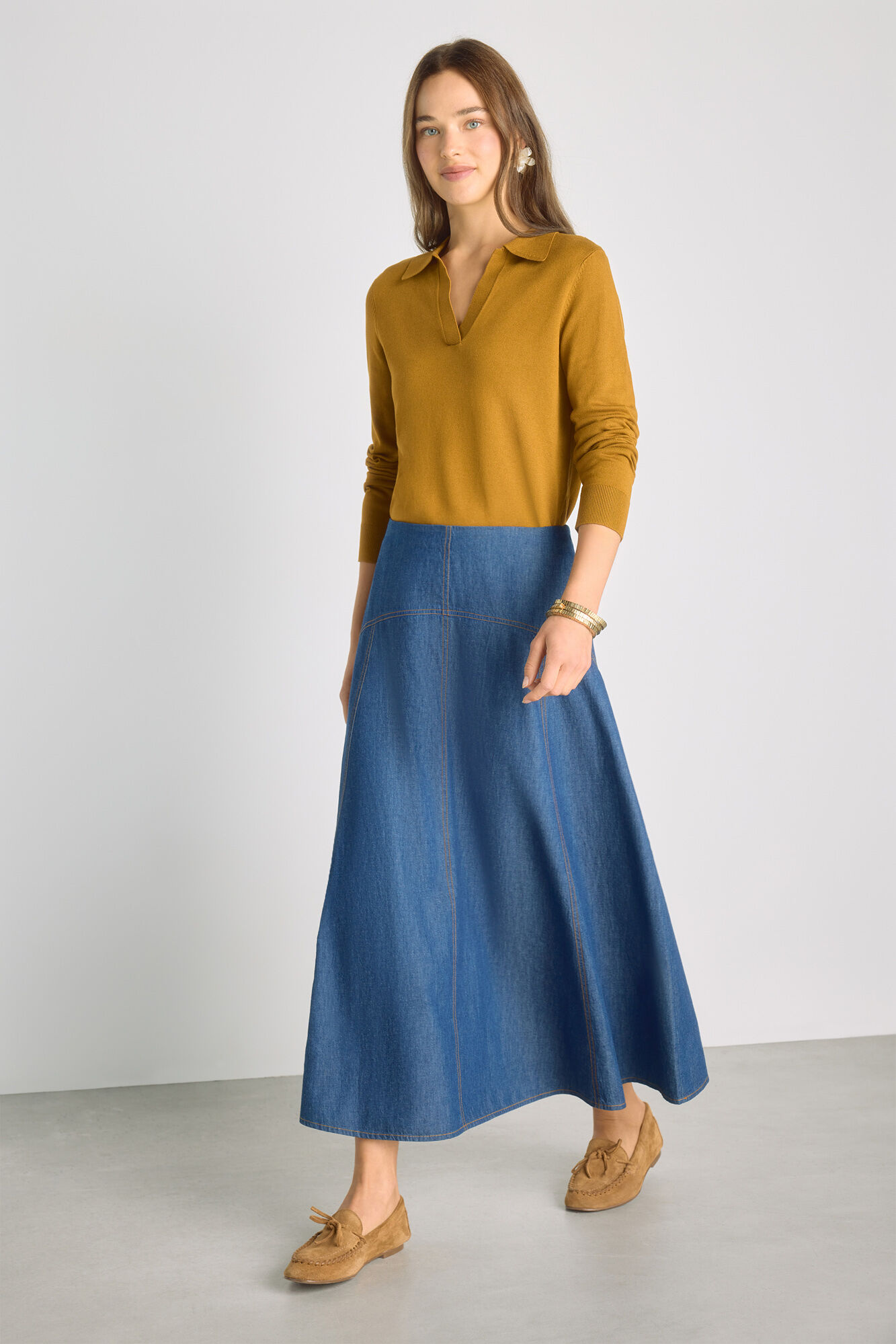 Milano Falda denim