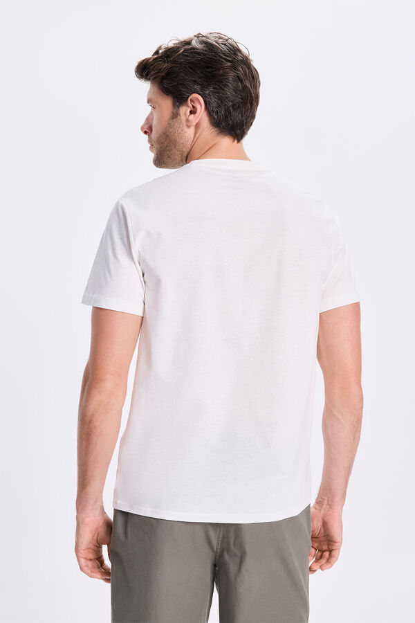 Springfield Camiseta Básica Springfield Branco