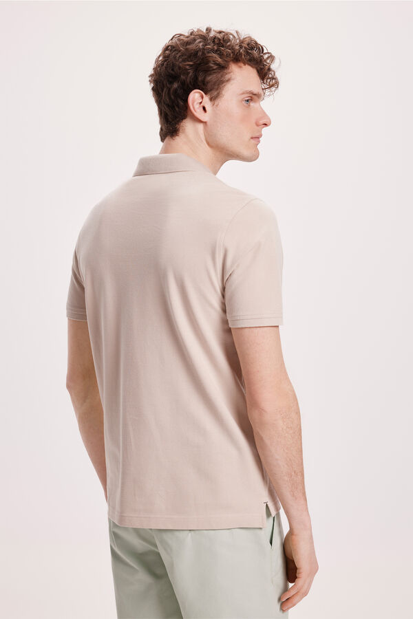Pedro del Hierro Polo B&aacute;sico PDH Bege