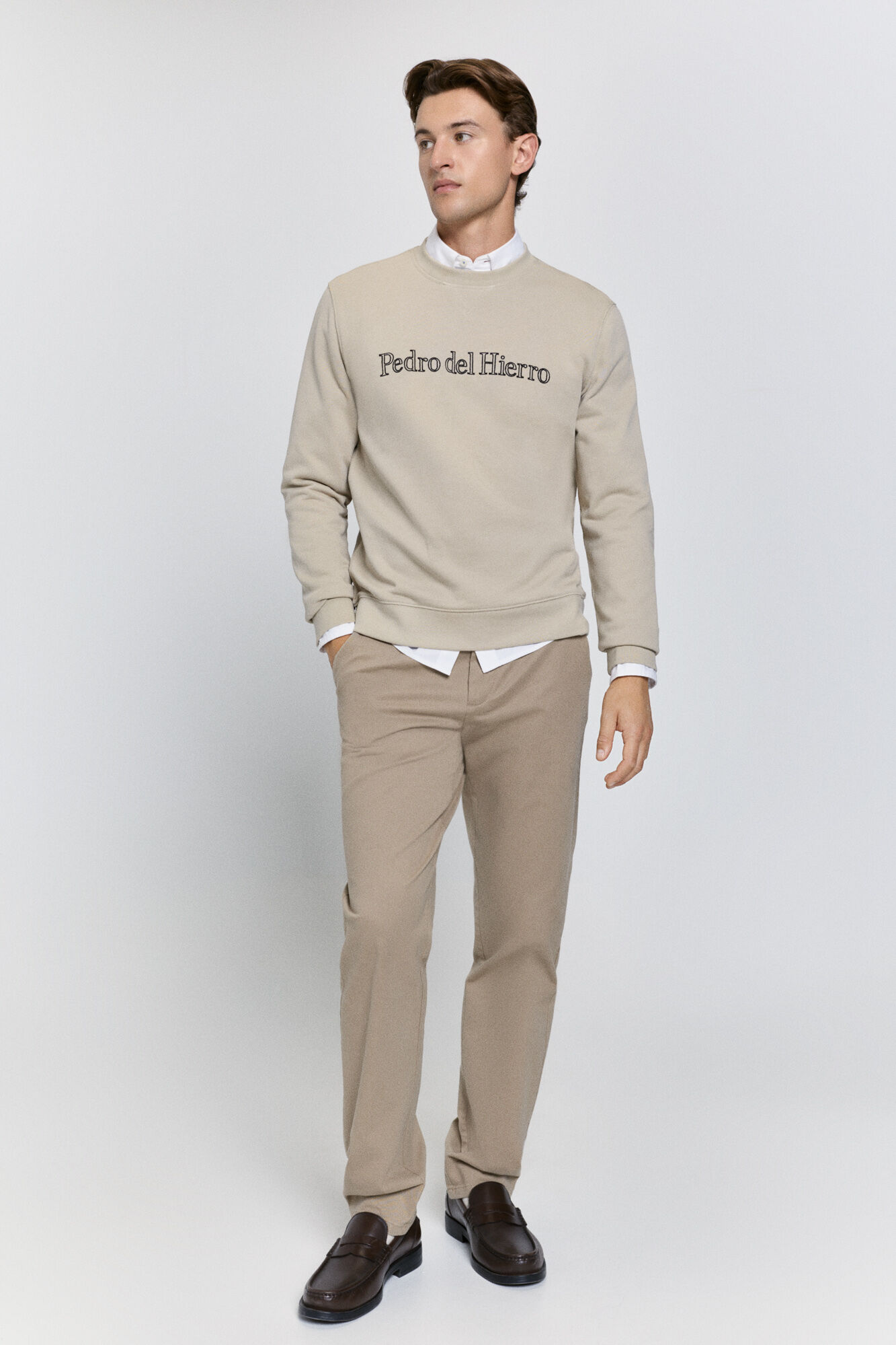 Pedro del Hierro Sudadera logo regular fit