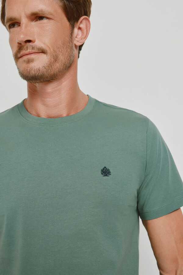 Springfield T-shirt de manga curta Verde