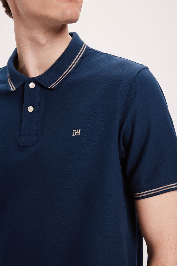 Pedro del Hierro Polo PDH Tips Navy