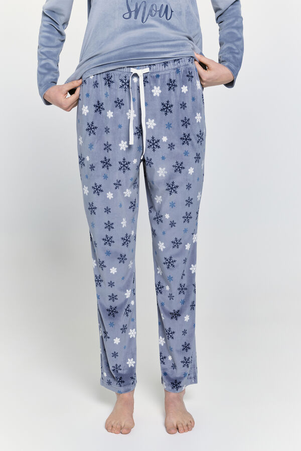 Milano Pijama Pingu Cinza medio