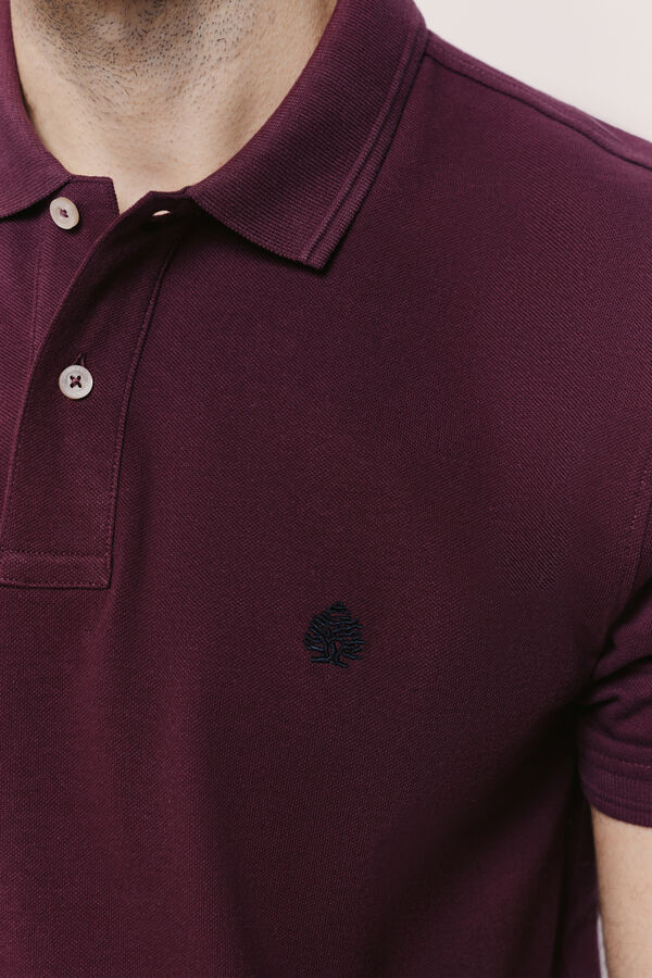 Springfield Polo manga curta Bordeaux