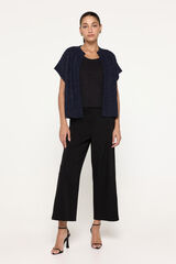 Milano Malha de manga curta Marinho