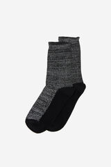 Milano Meias de Lurex Preto