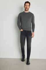 Pedro del Hierro Pantal&oacute;n vaquero regular fit Gris Claro