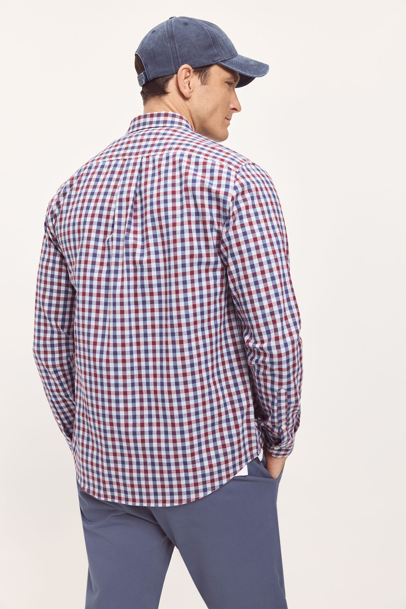 Milano Camisa Twill Xadrez