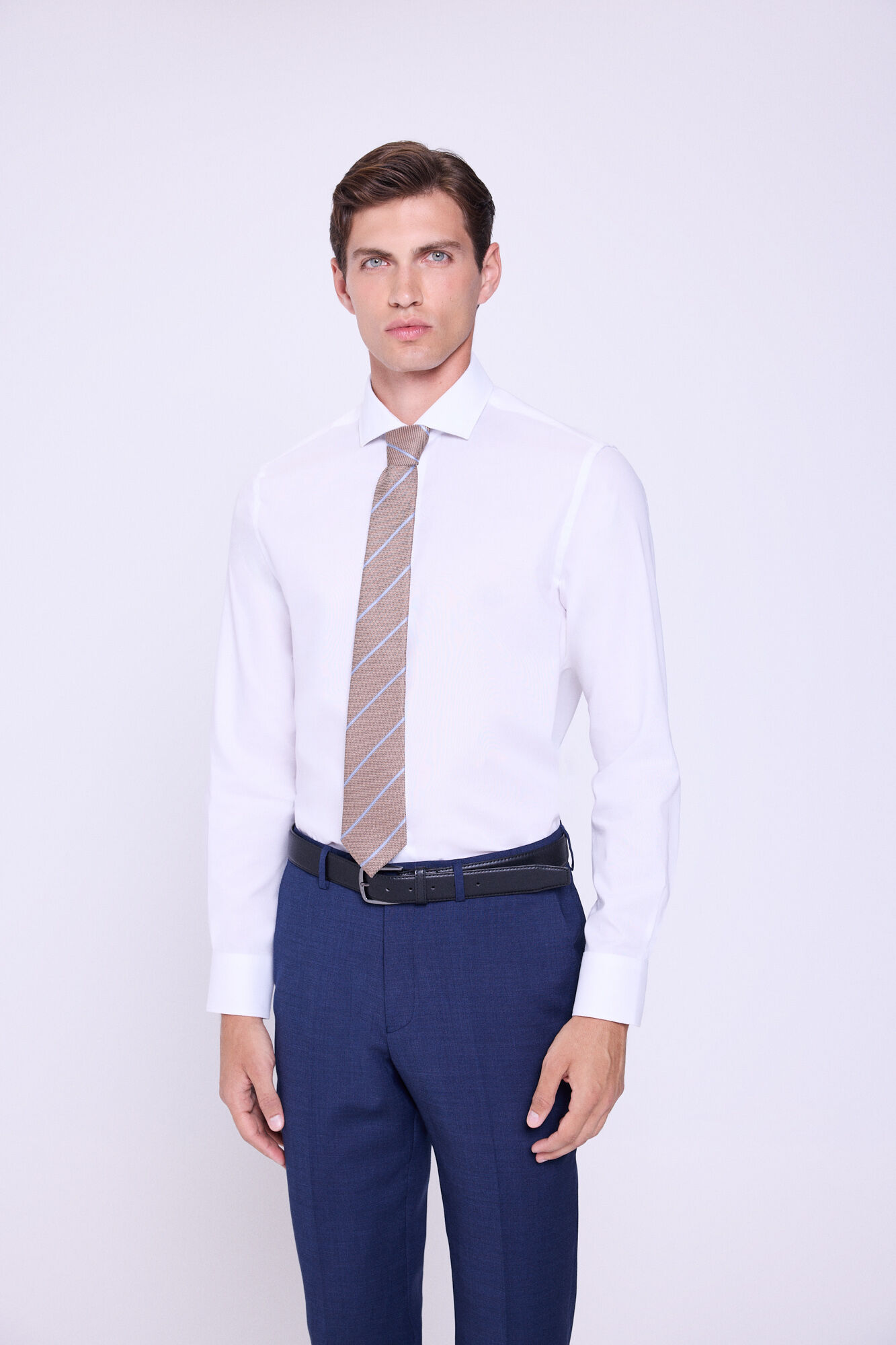 Milano Camisa Vestir Microestrutura