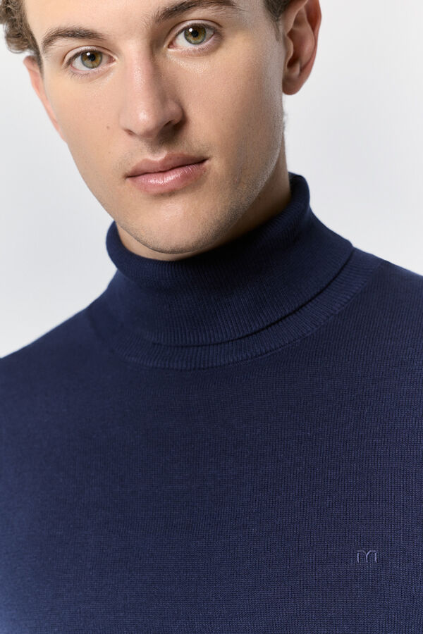 Milano Camisola de gola Marinho