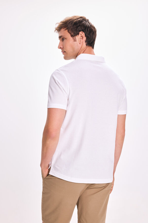 Pedro del Hierro Polo B&aacute;sico PDH Branco