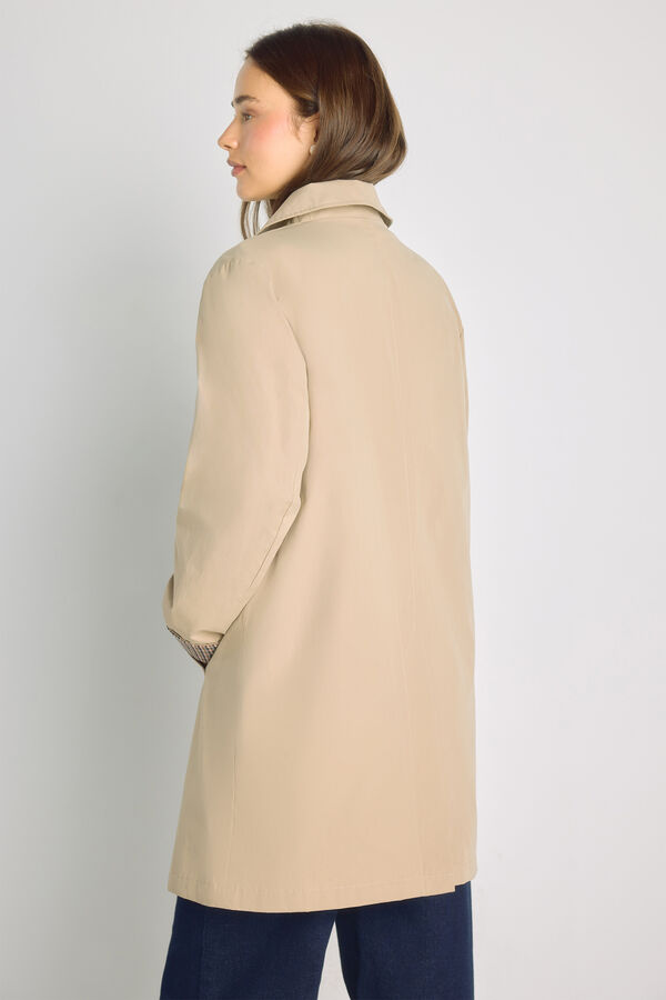 Milano Trench largo Beige