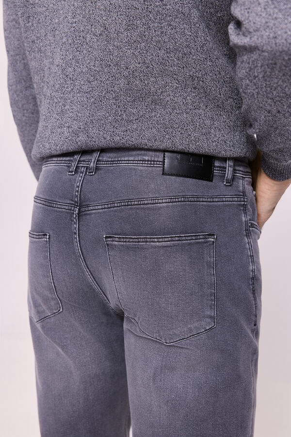 Milano Pantalón vaquero slim fit Gris