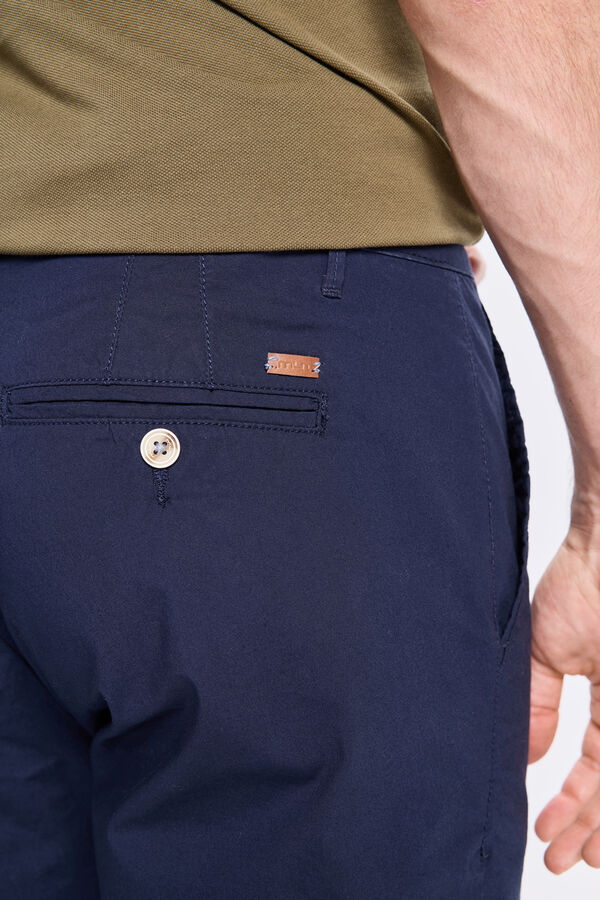 Milano Pantalón Chino Slim Azul