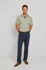 Pedro del Hierro Cal&ccedil;as chino regular fit Marinho
