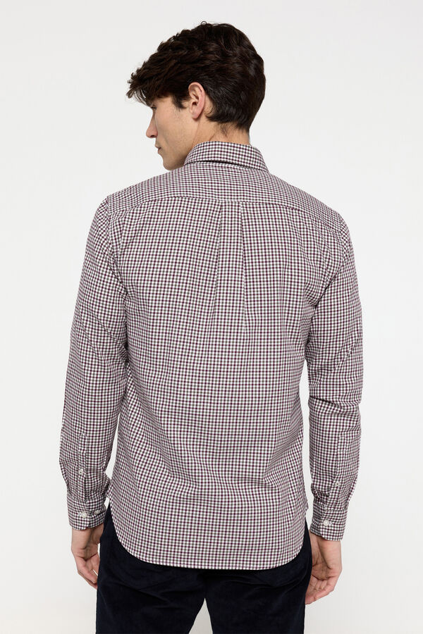 Pedro del Hierro Camisa Twill Cuadros Pedro del Hierro Verde