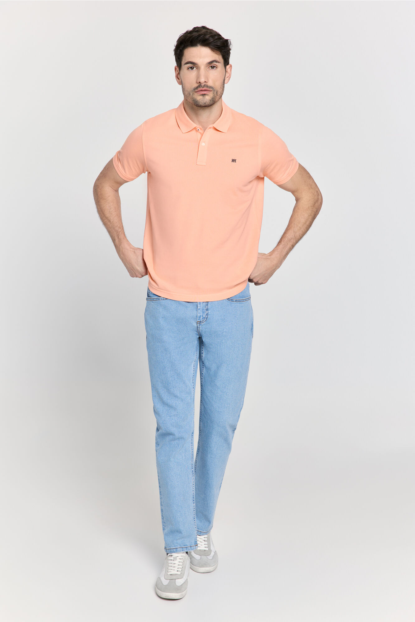 Pedro del Hierro Polo manga corta 