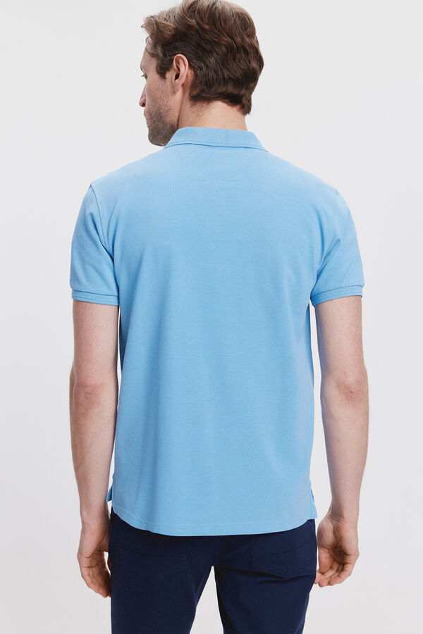 Milano Polo B&aacute;sico Milano Azul