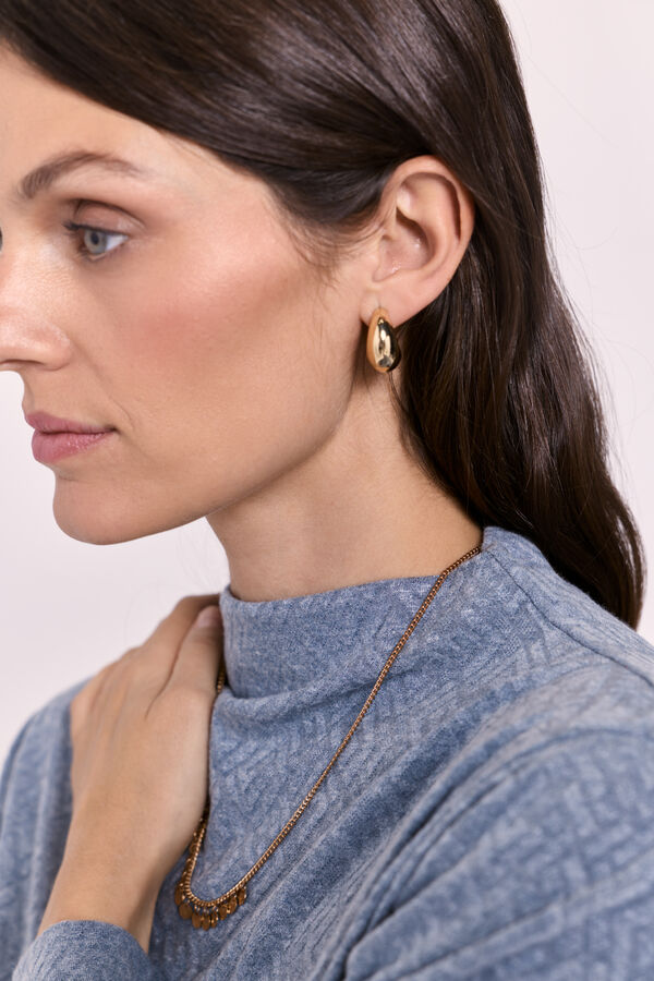 Milano Camisola gola alta Azul claro