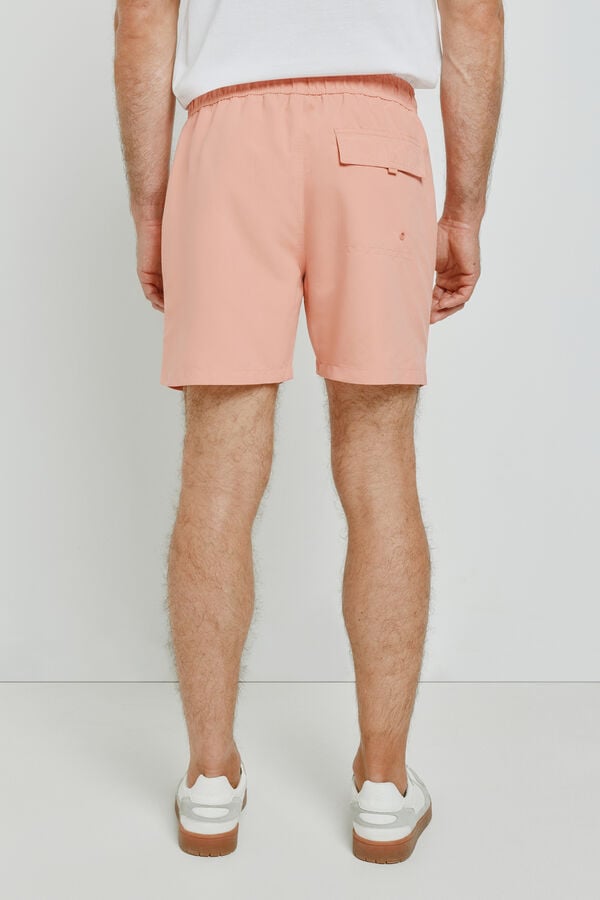 Milano Fato de banho liso Coral