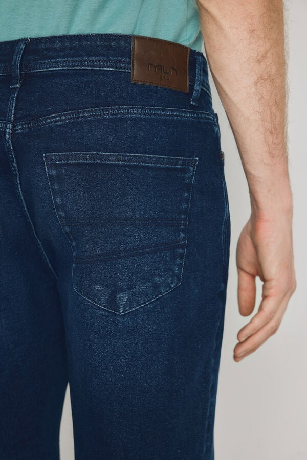 Milano Bermuda jeans regular fit Azul