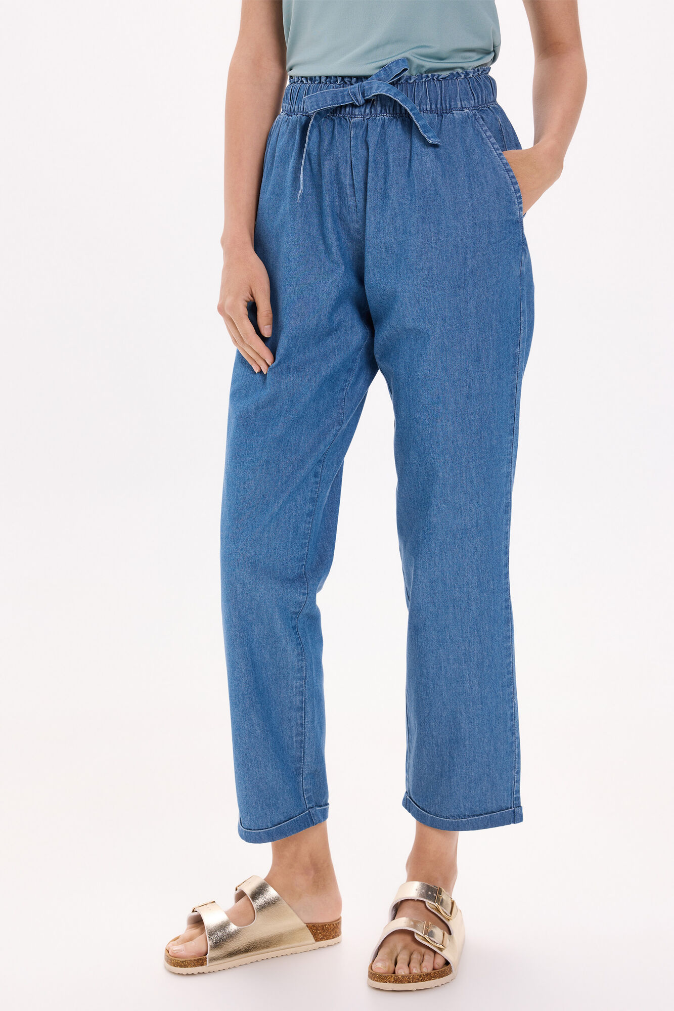 Milano Pantal&oacute;n denim ligero