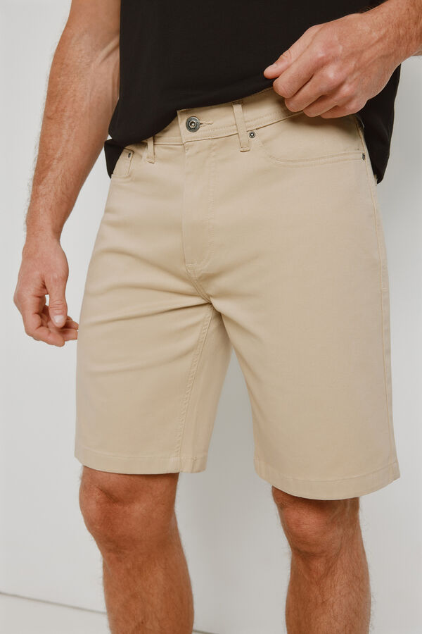 Springfield Bermuda cinco bolsos Bege