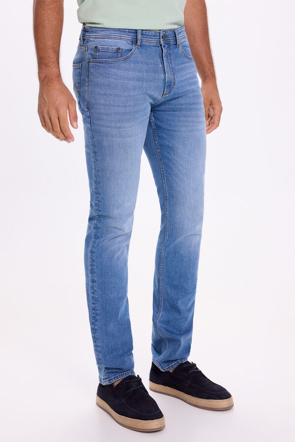 Milano Jeans slim Azul claro